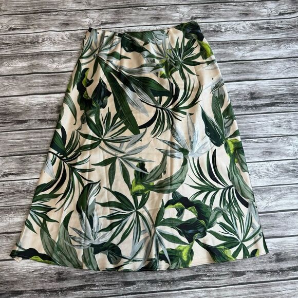 Victoria's Secret VS Women's Satin A Line Skirt Pale Pink Green XS Extra Small - Picture 2 of 13